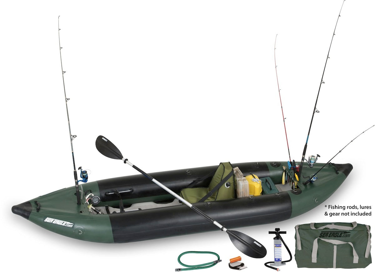 Sea Eagle 350fx Fishing Explorer Fishing Rig Package