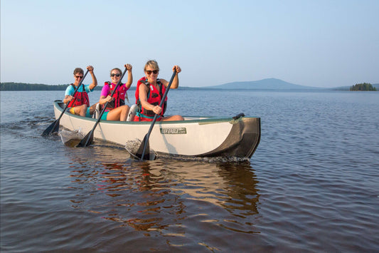 Sea Eagle Travel Canoe 16 - 3 Person Electric Pump Package