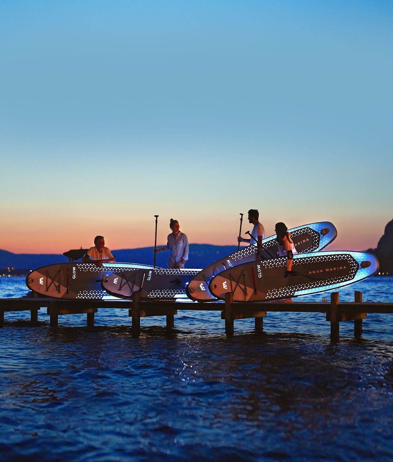 Aqua Marina Glow All-Around ISUP Paddleboard
