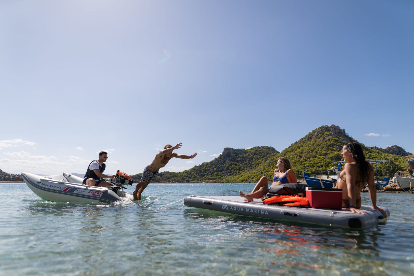 Aqua Marina Island Inflatable Air Platform