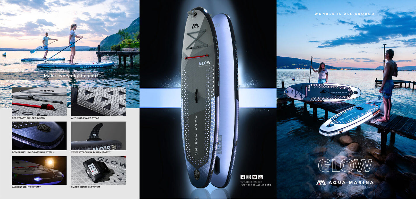 Aqua Marina Glow All-Around ISUP Paddleboard