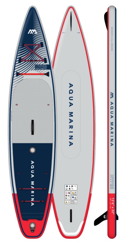 Aqua Marina Hyper 12'6" Touring ISUP Paddleboard