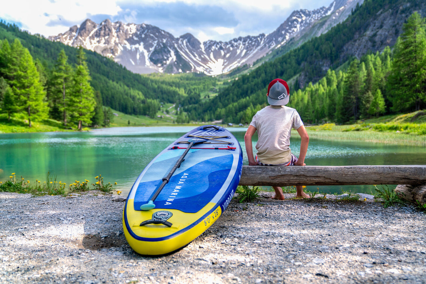 Aqua Marina Vibrant Youth All Around Paddleboard