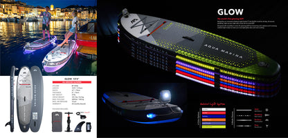 Aqua Marina Glow All-Around ISUP Paddleboard