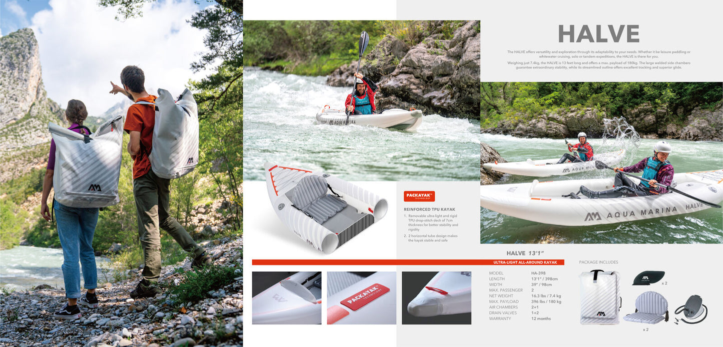 Aqua Marina Halve Ultra Light Packayak