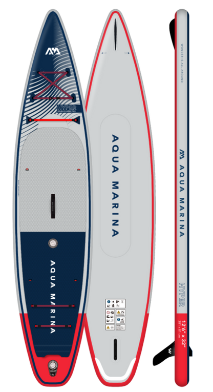 Aqua Marina Hyper 12'6" Touring ISUP Paddleboard